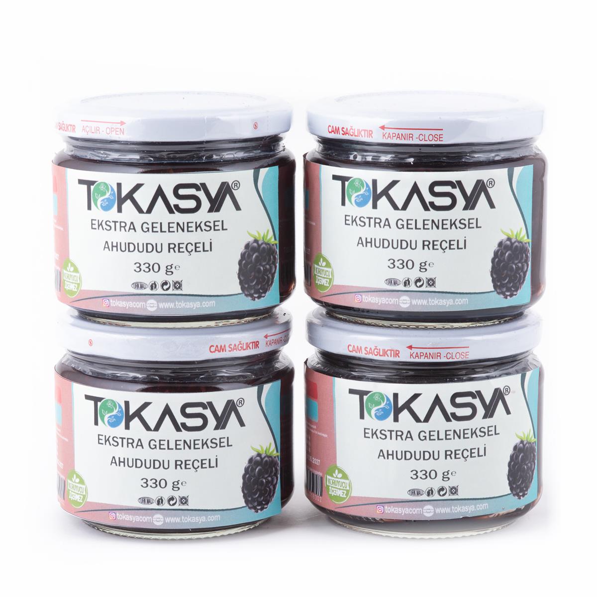 Tokasya Ahududu Reçeli 330 g (4 lü Paket) 