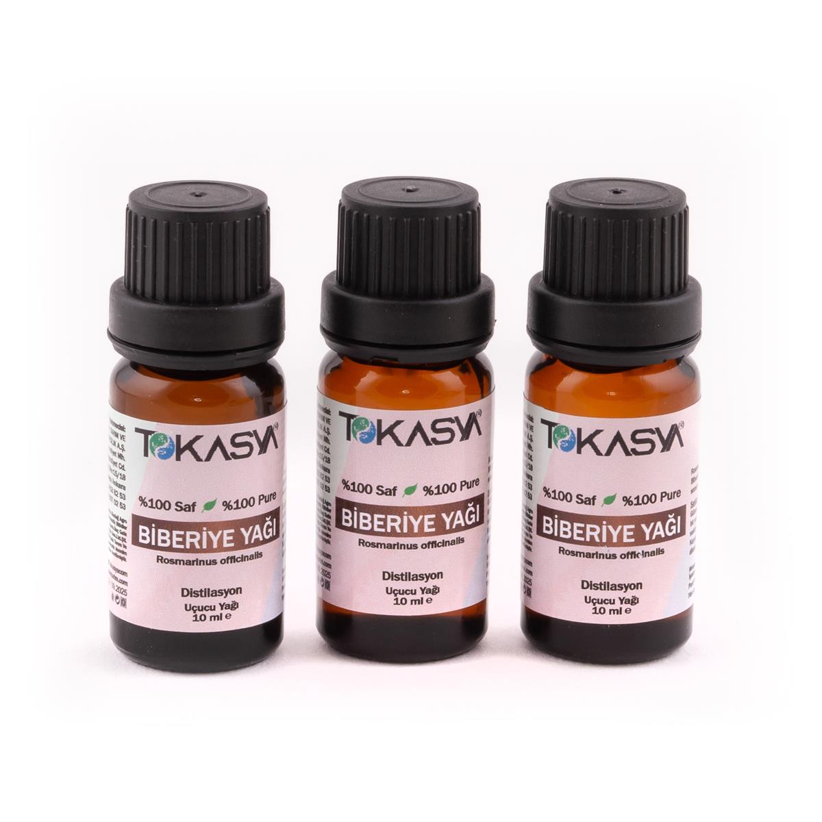 Tokasya Biberiye Yağı 10 ml (3 lü Şişe)