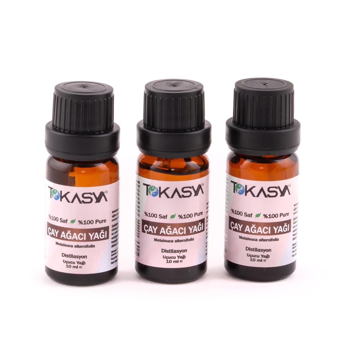Tokasya Çay Ağacı Yağı 10 ml (3 lü Şişe)