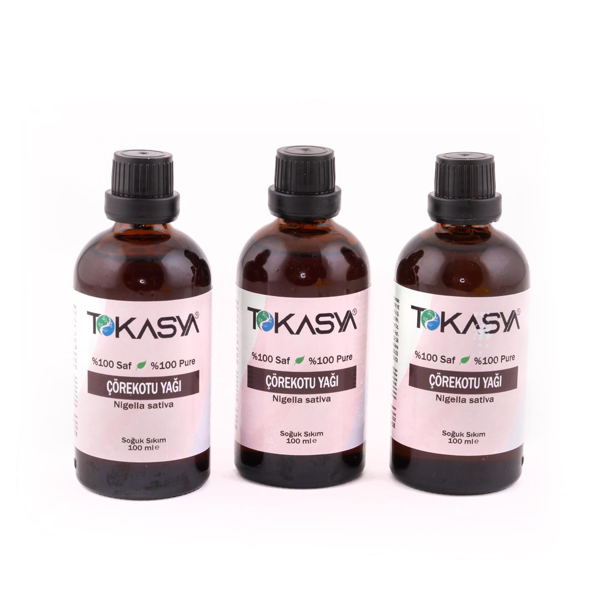 Tokasya Çörekotu Yağı 100 ml (3 lü Şişe)
