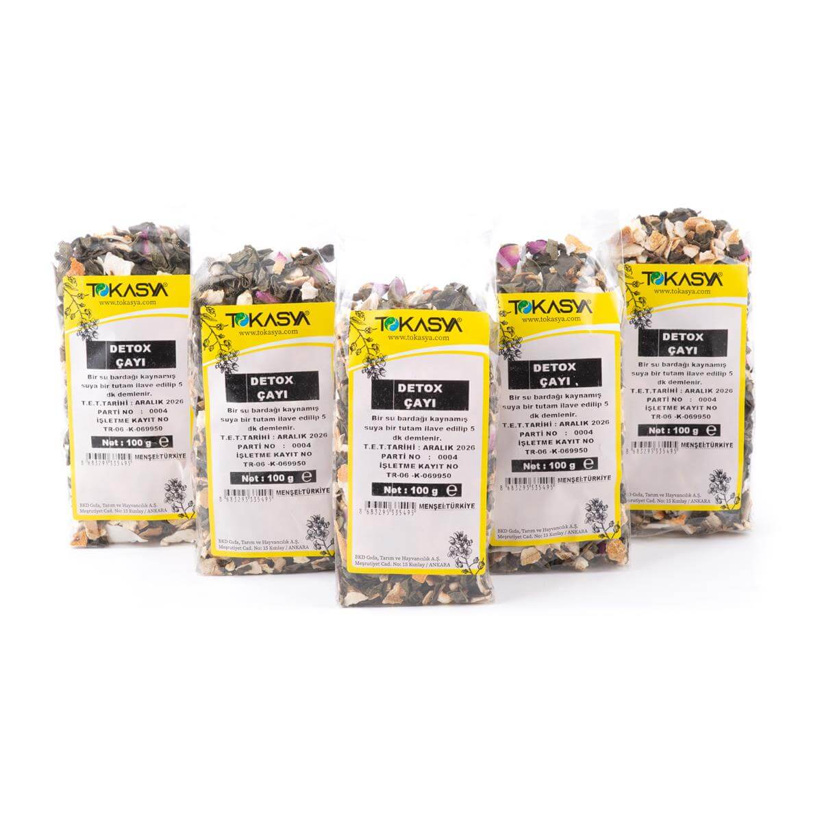 Tokasya Detoks Çayı 100 g (5 li Paket) 