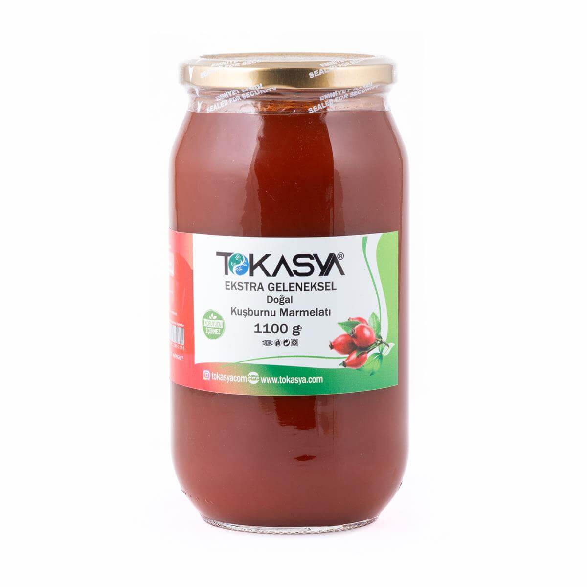 Tokasya Doğal Kuşburnu Marmelatı 1100 g