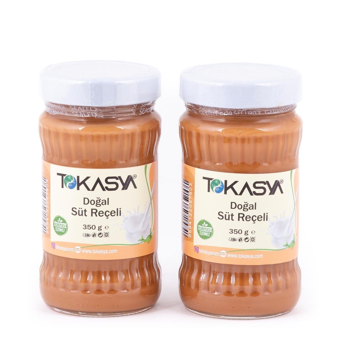 Tokasya Doğal Süt Reçeli 350 g (2 li Kavanoz) 