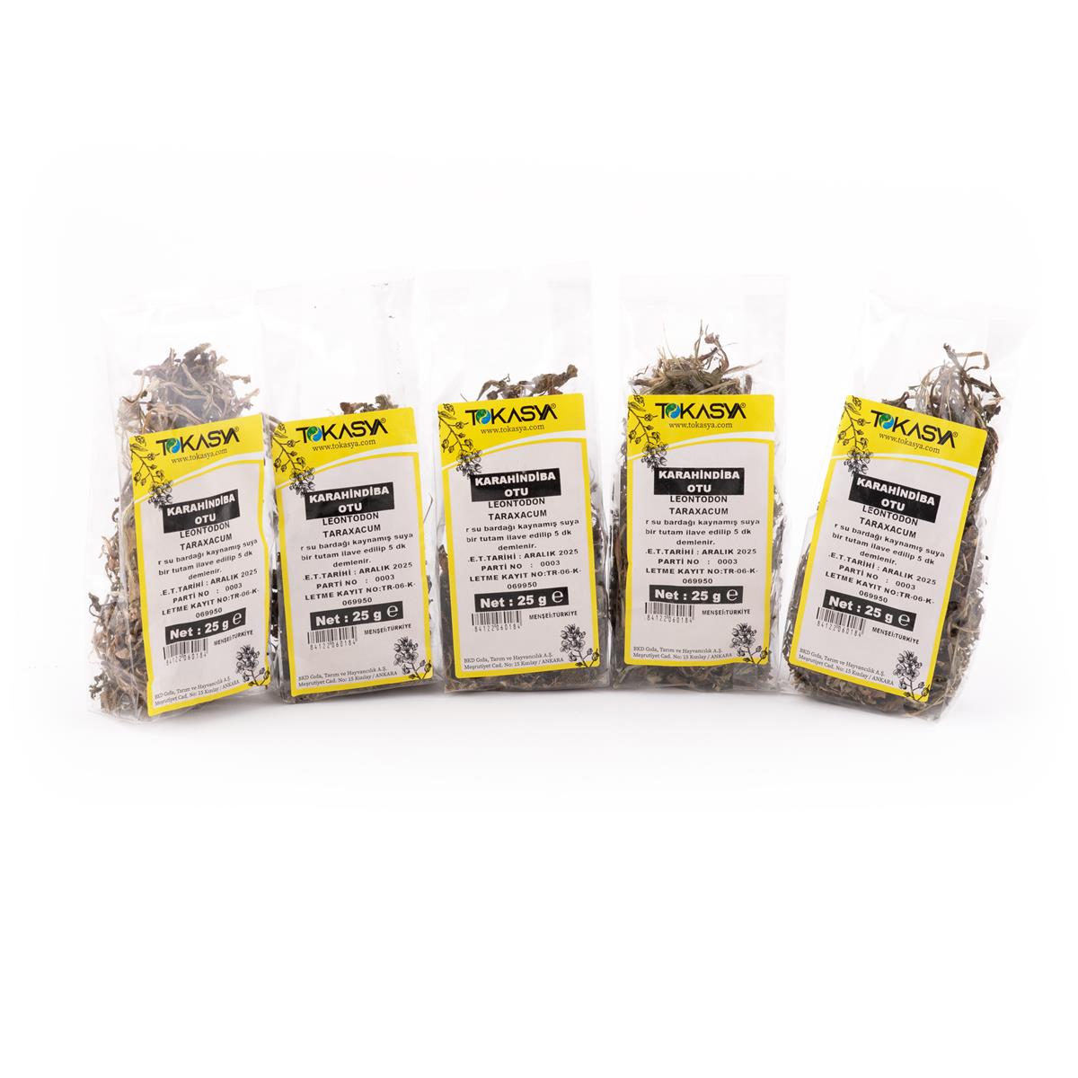 Tokasya Karahindiba Otu 25 g (5 li Paket) 