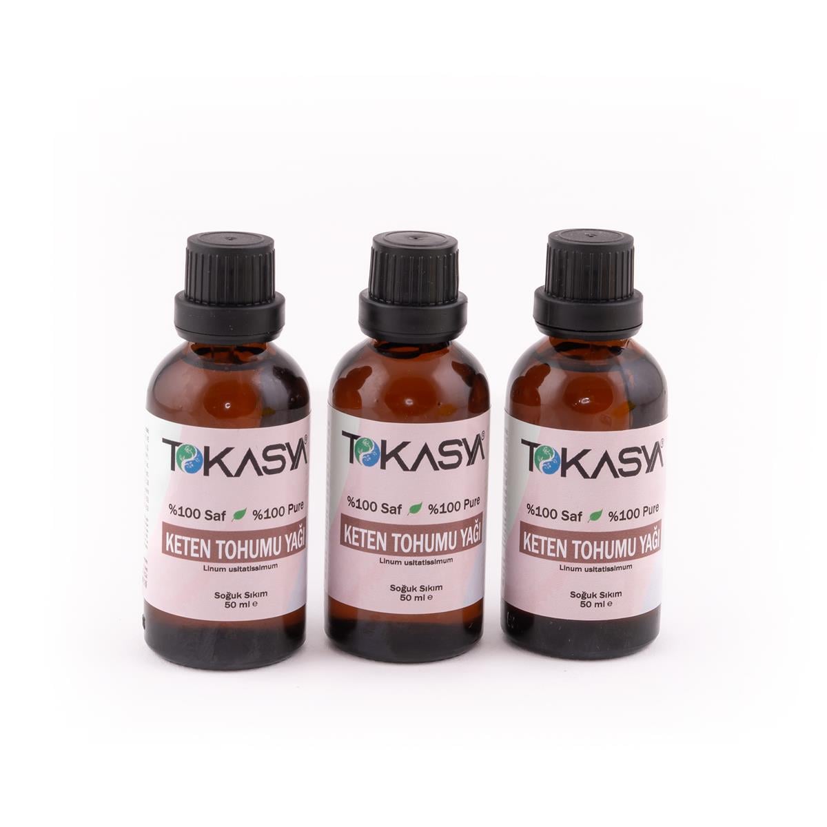 Tokasya Keten Tohumu Yağı 50 ml (3 lü Şişe)
