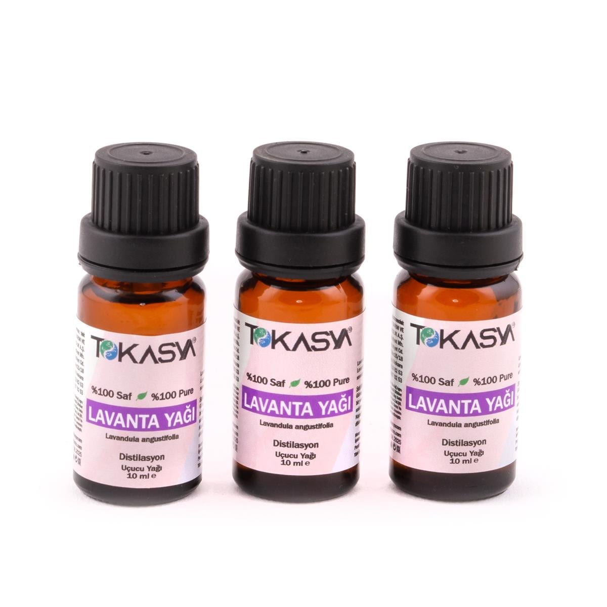 Tokasya Lavanta Ang.Yağı 10 ml (3 lü Şişe)