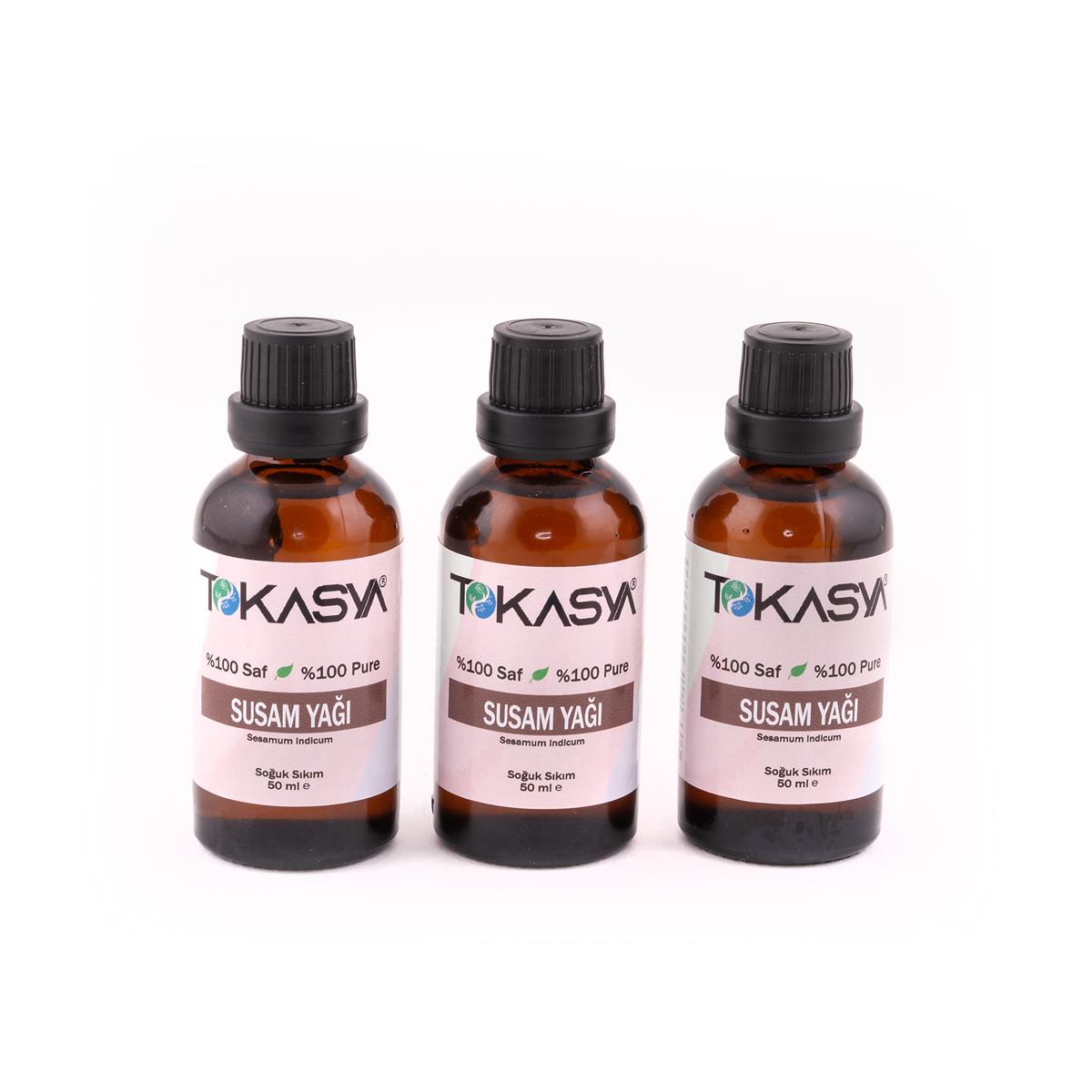Tokasya Susam Yağı 50 ml (3 lü Şişe)