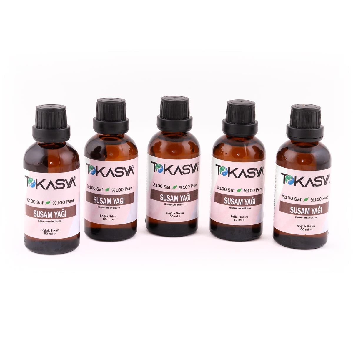 Tokasya Susam Yağı 50 ml (5 li Şişe)