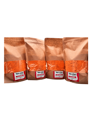 Ev Yapımı Gediz Toz Tarhanası (Acılı) 1 kg (4 lü Paket) 