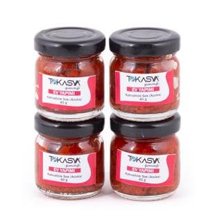Ev Yapımı Kahvaltılık Sos (Acuka) 40 g (4 lü Kavanoz) 