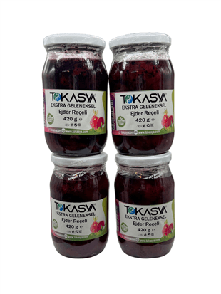 Tokasya Ejder Reçeli 420 g (4 lü Kavanoz) 
