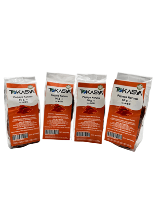 Tokasya Papaya Kurusu 50 g (4 lü Paket) 