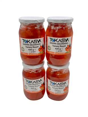 Tokasya Turunç Reçeli 420 g (4 lü Kavanoz) 