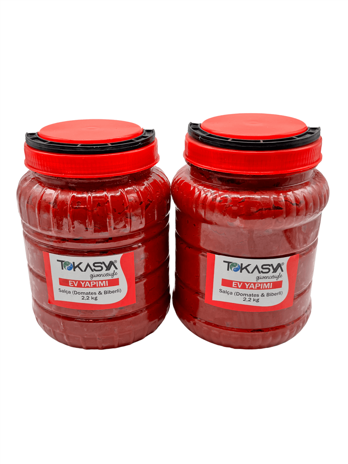 Ev Yapımı Salça (Domates ve Biberli) 2,2 kg (2 li Kavanoz) 