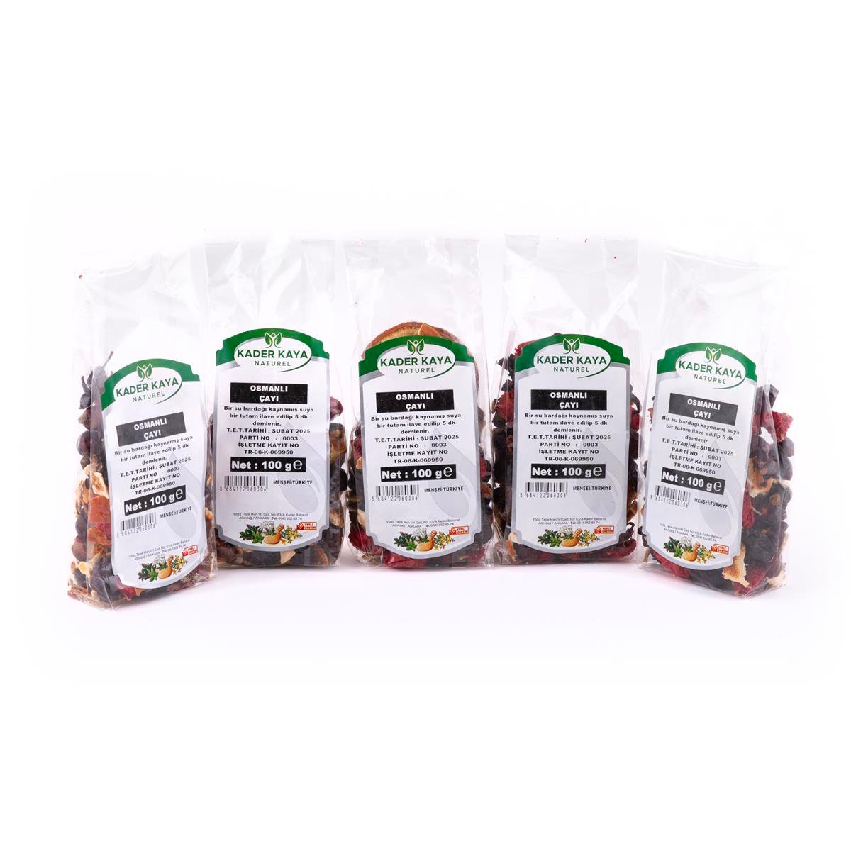 Osmanlı Çayı 100 g (5 li Paket) 