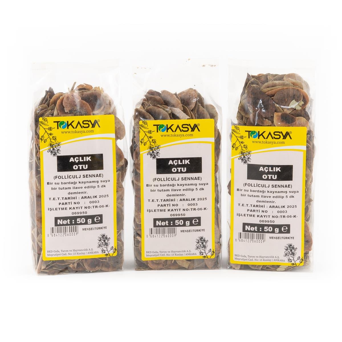 Tokasya Açlık Otu 50 g (3 lü Paket)