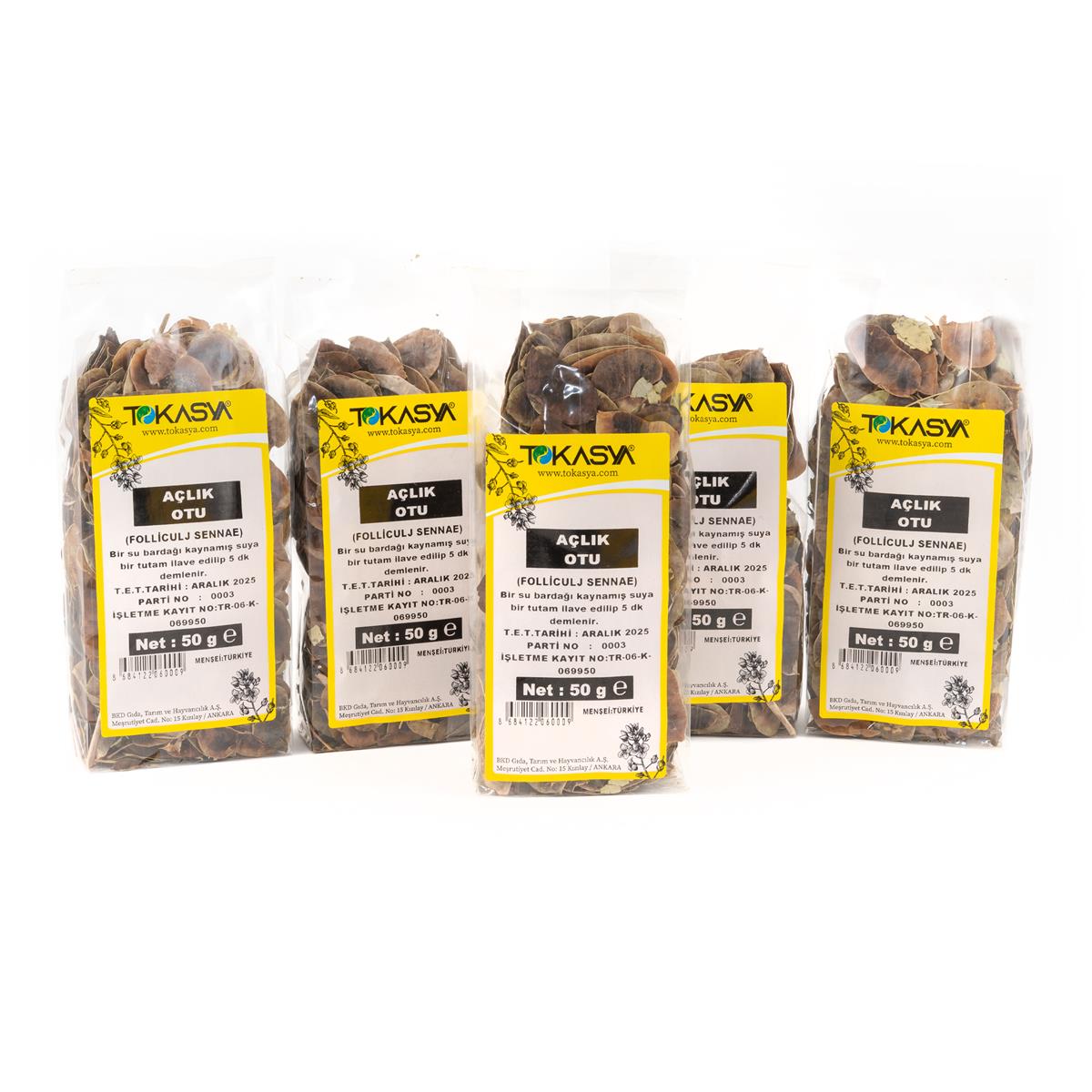 Tokasya Açlık Otu 50 g (5 li Paket)