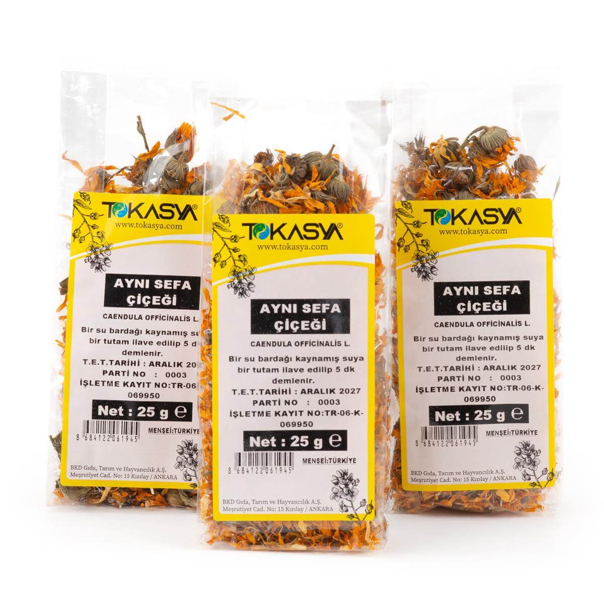 Tokasya Aynı Sefa 25 g (3 lü Paket) 