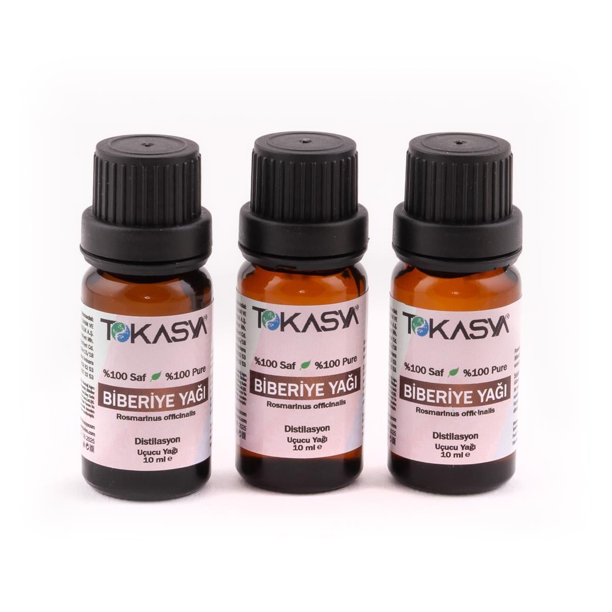 Tokasya Biberiye Yağı 10 ml (3 lü Şişe)