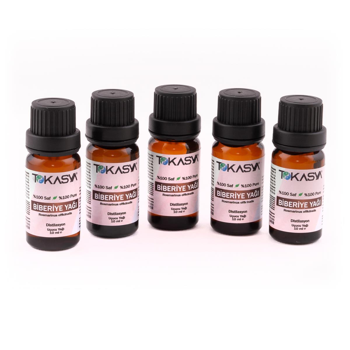 Tokasya Biberiye Yağı 10 ml (5 li Şişe)