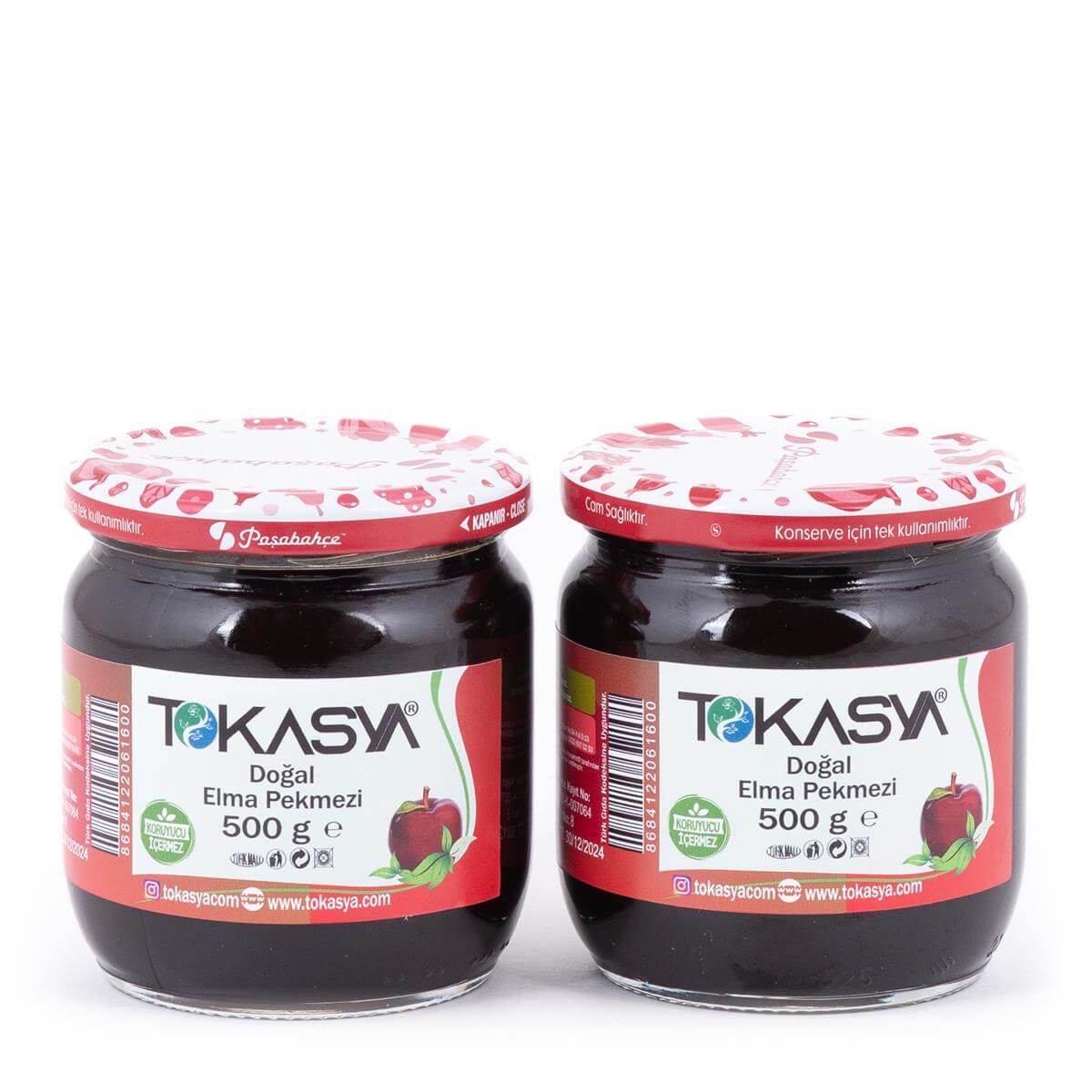 Tokasya Doğal Elma Pekmezi 500 g (2 li Kavanoz) 