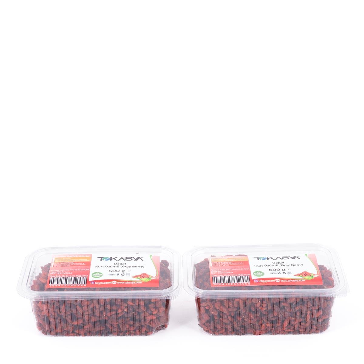 Tokasya Doğal Kurt Üzümü (Gojİ Berry) 500 g (2 li Paket) 