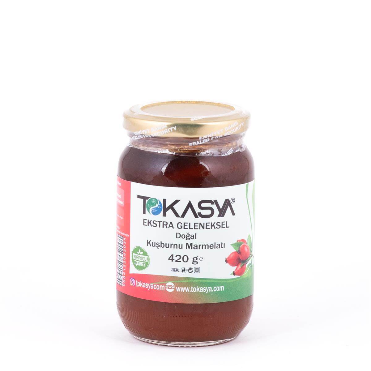 Tokasya Doğal Kuşburnu Marmelatı 420 g