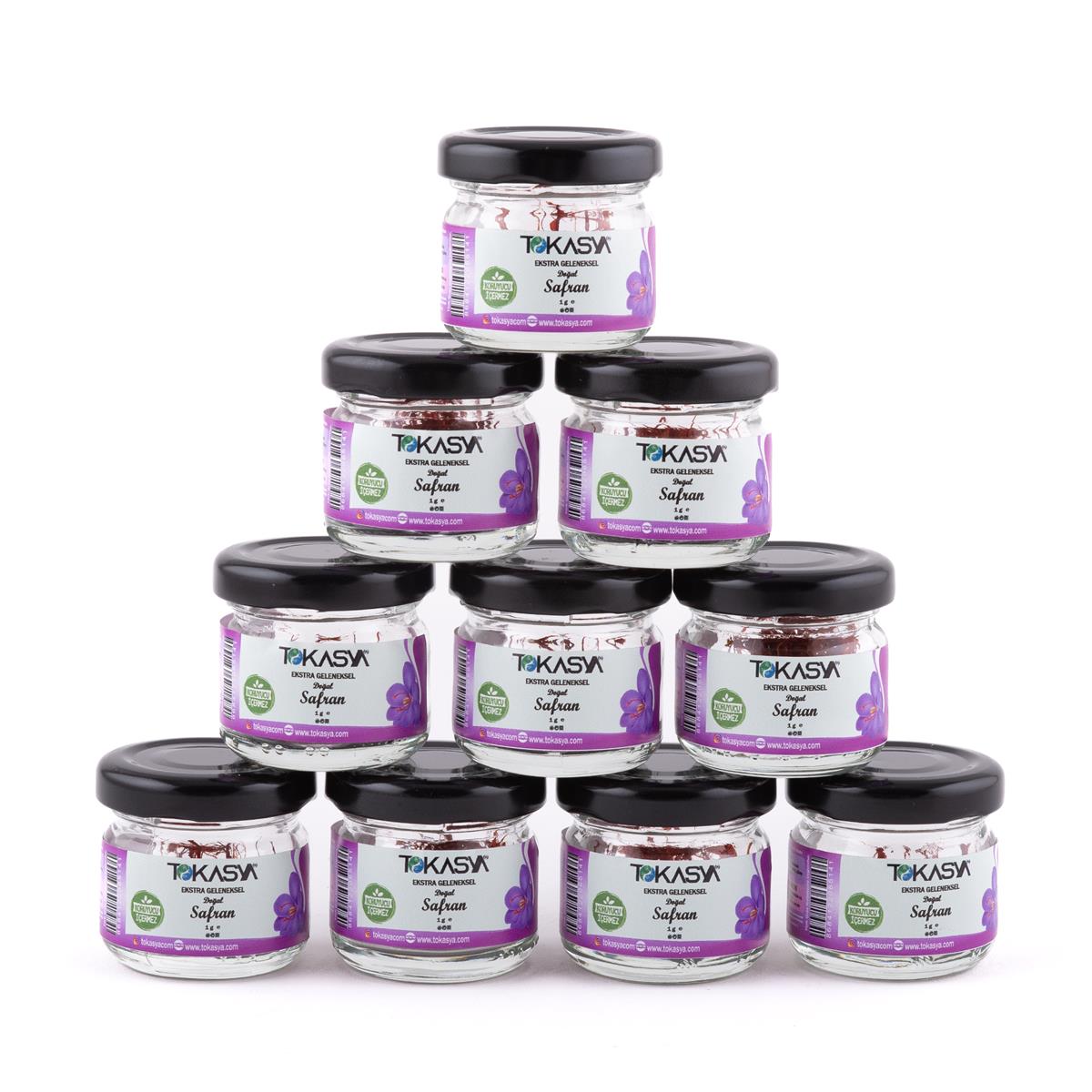 Tokasya Doğal Safran 1 g (10 Şişe) 