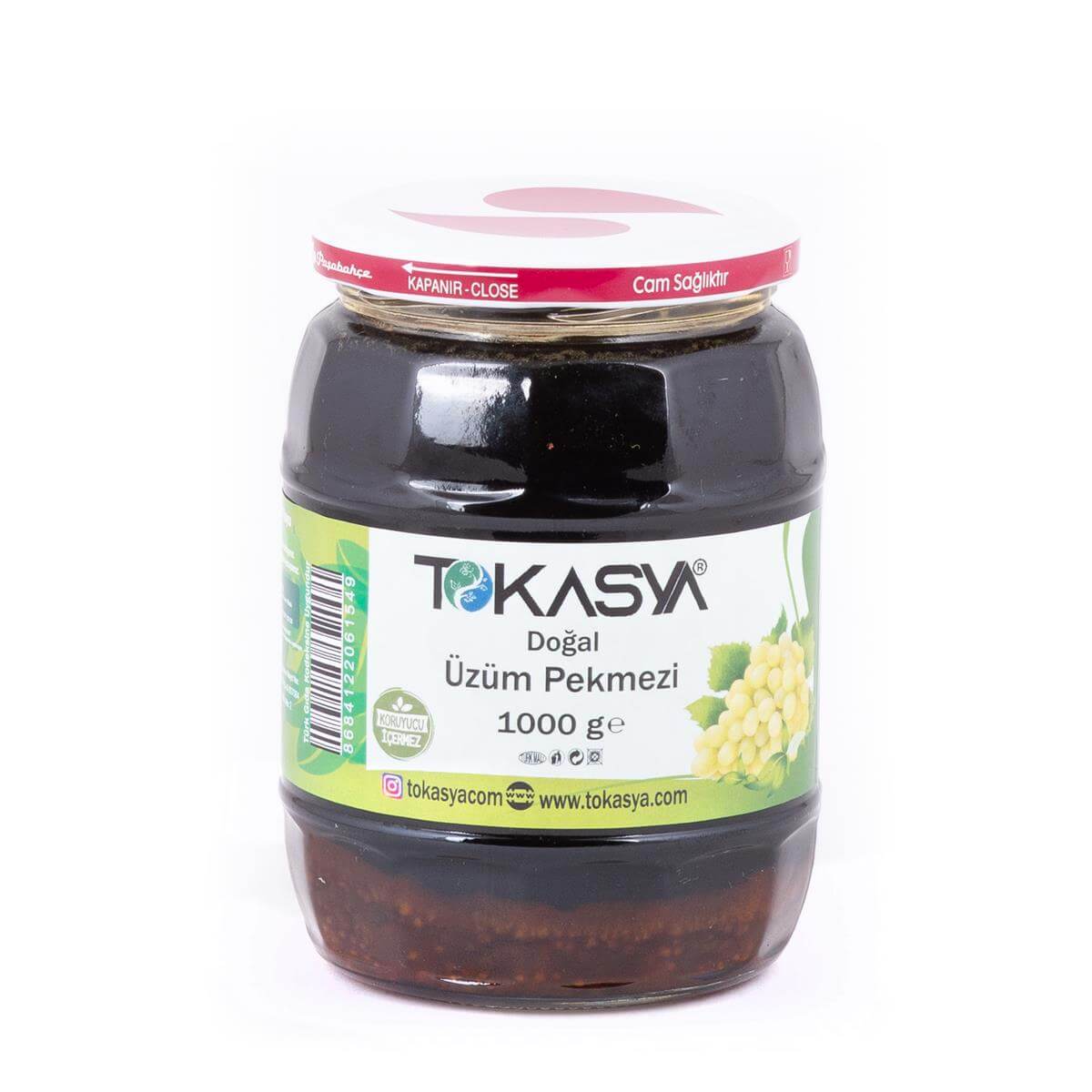 Tokasya Doğal Üzüm Pekmezi 1000 g