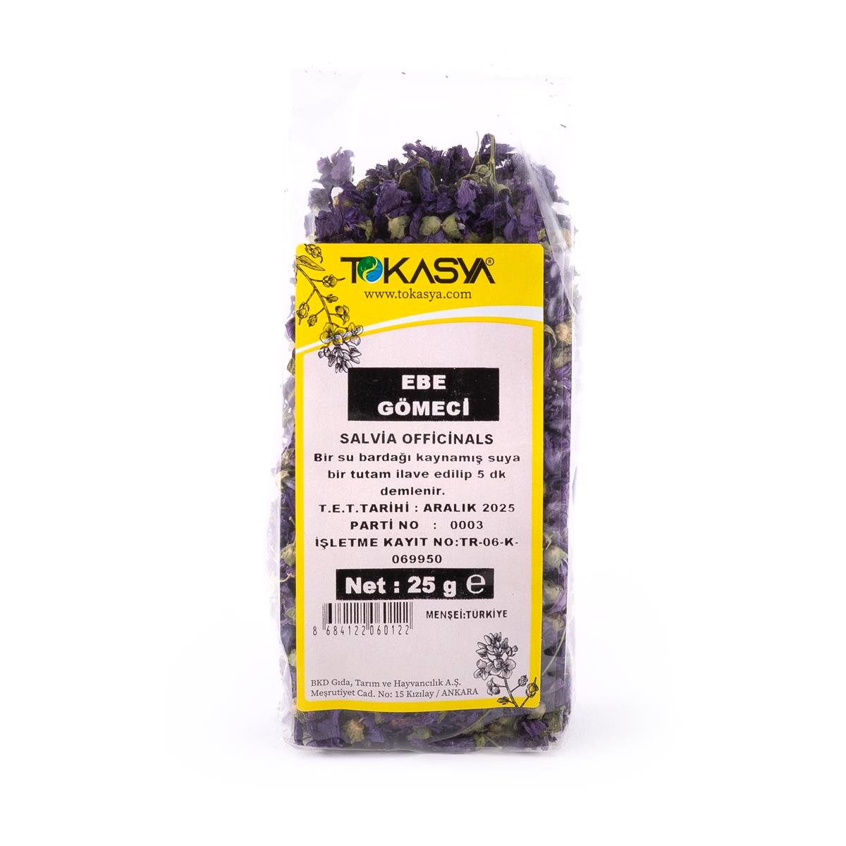 Tokasya Ebe Gömeci 25 g