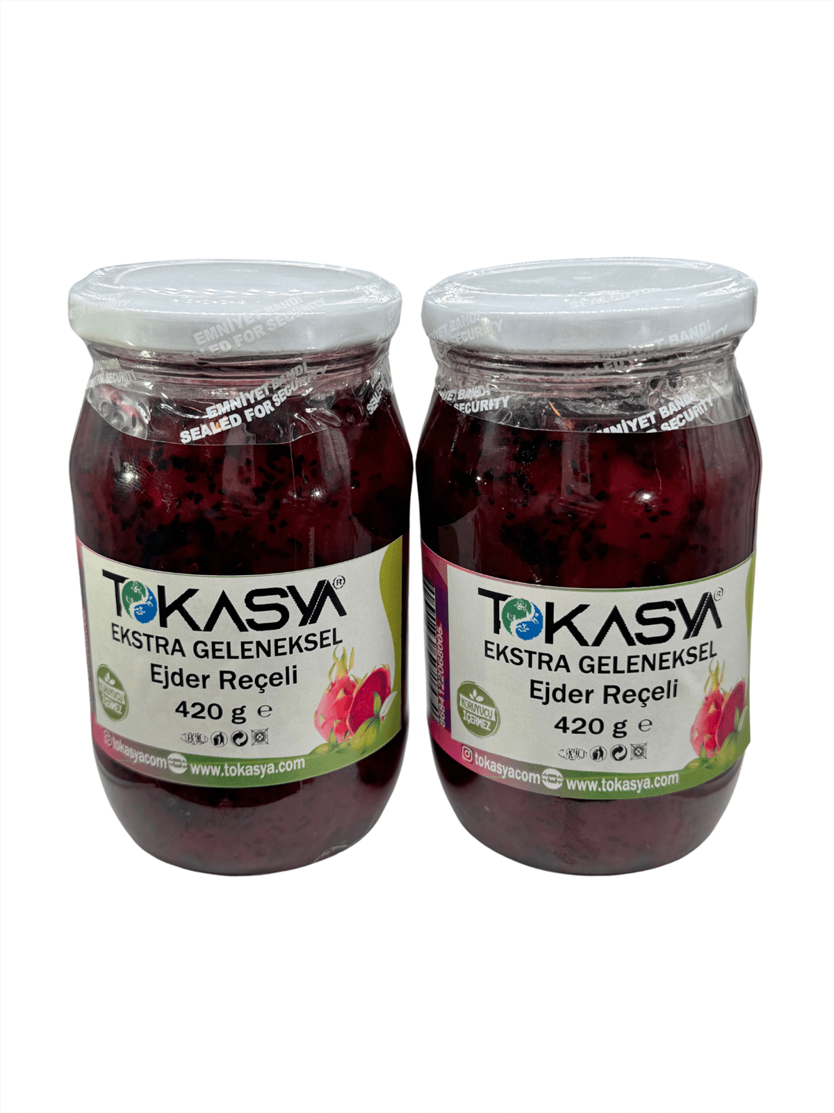Tokasya Ejder Reçeli 420 g (2 li Kavanoz) 