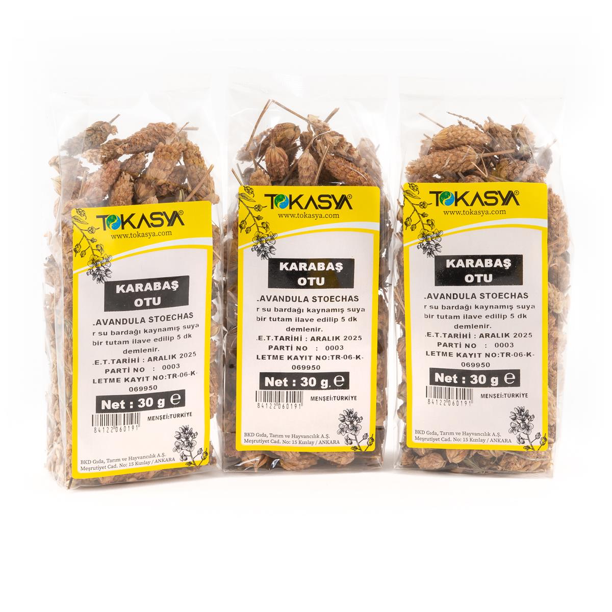 Tokasya Karabaş Otu 30 g (3 lü Paket)