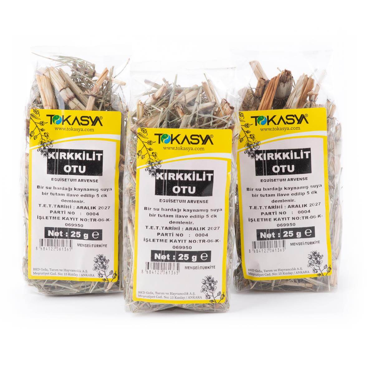 Tokasya Kırkilitotu Yağı 50 ml (3 lü Şişe) 