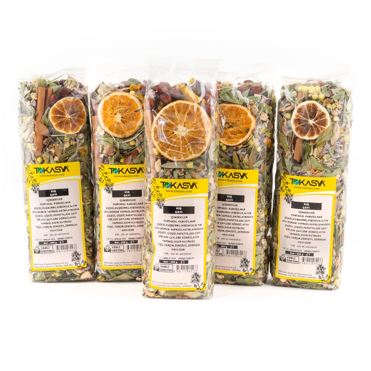 Tokasya Kış Çayı 200 g (5 li Paket)