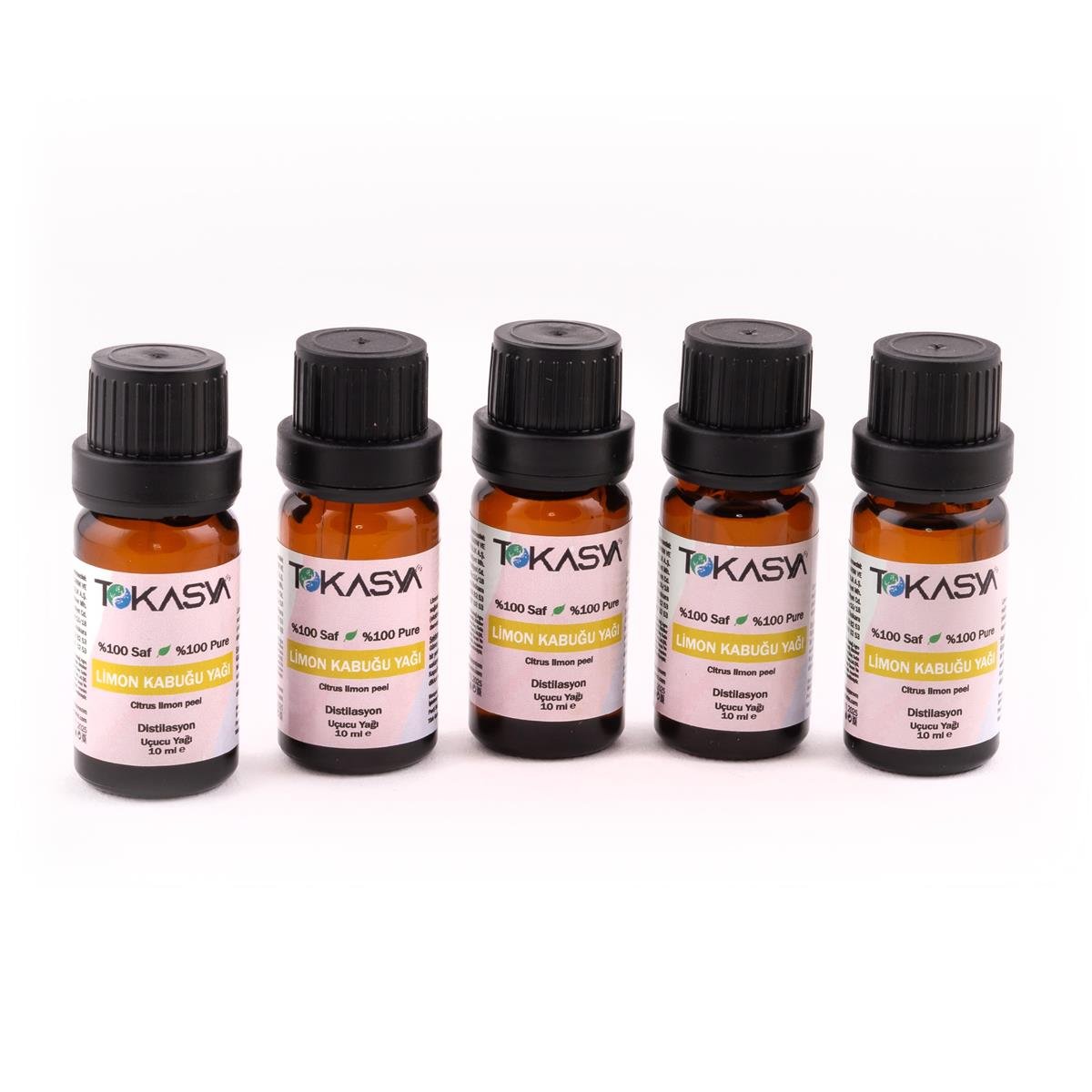 Tokasya Limon Kabuğu Yağı 10 ml (5 li Şişe)