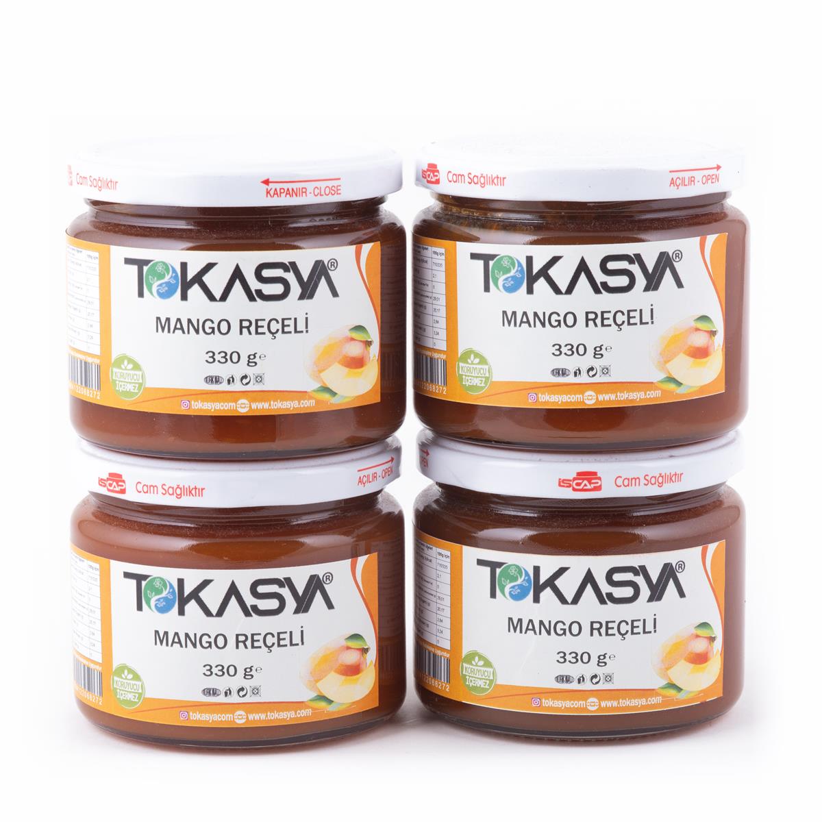 Tokasya Mango Reçeli 330 g (4 lü Paket) 