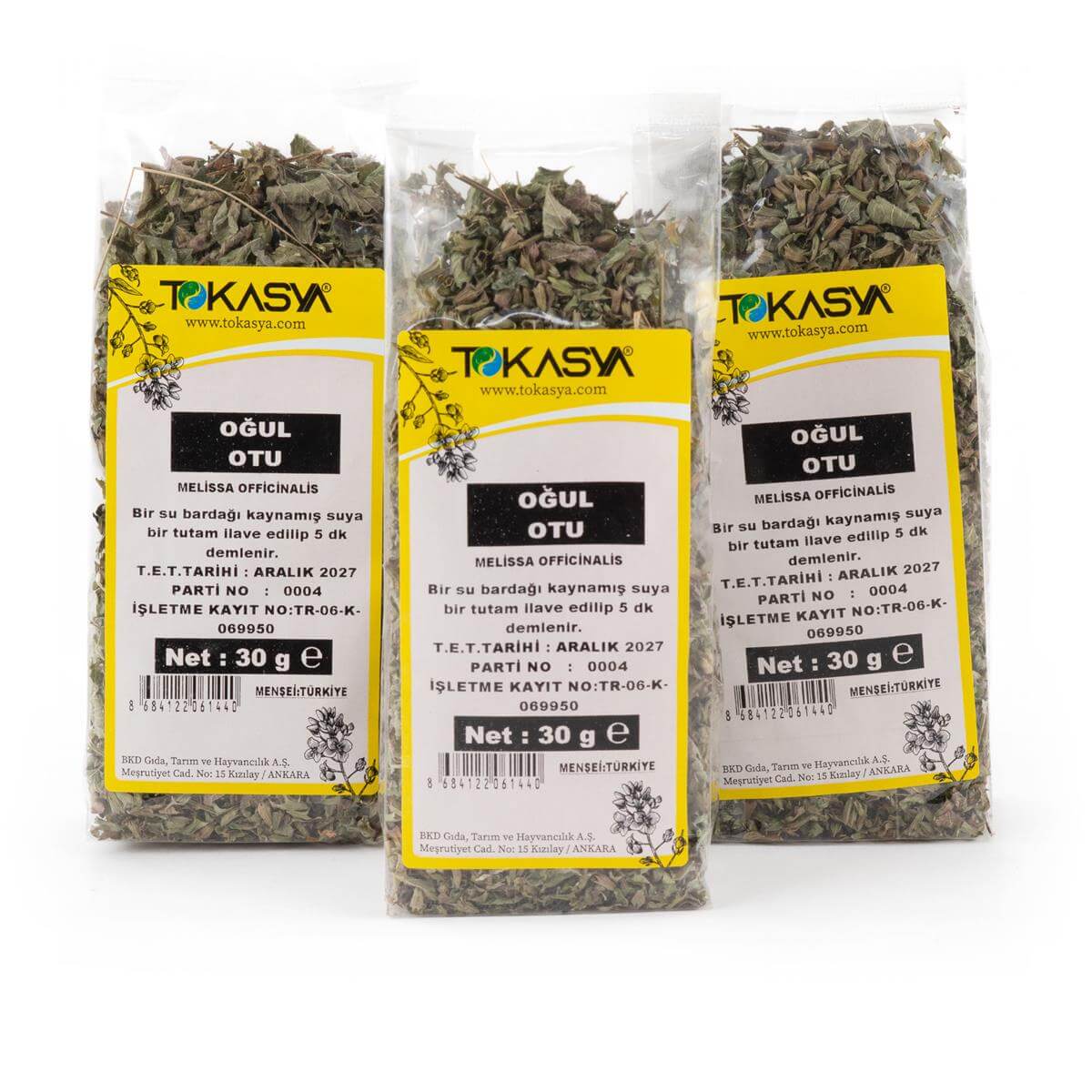 Tokasya Oğul Otu 30 g (3 lü Paket) 