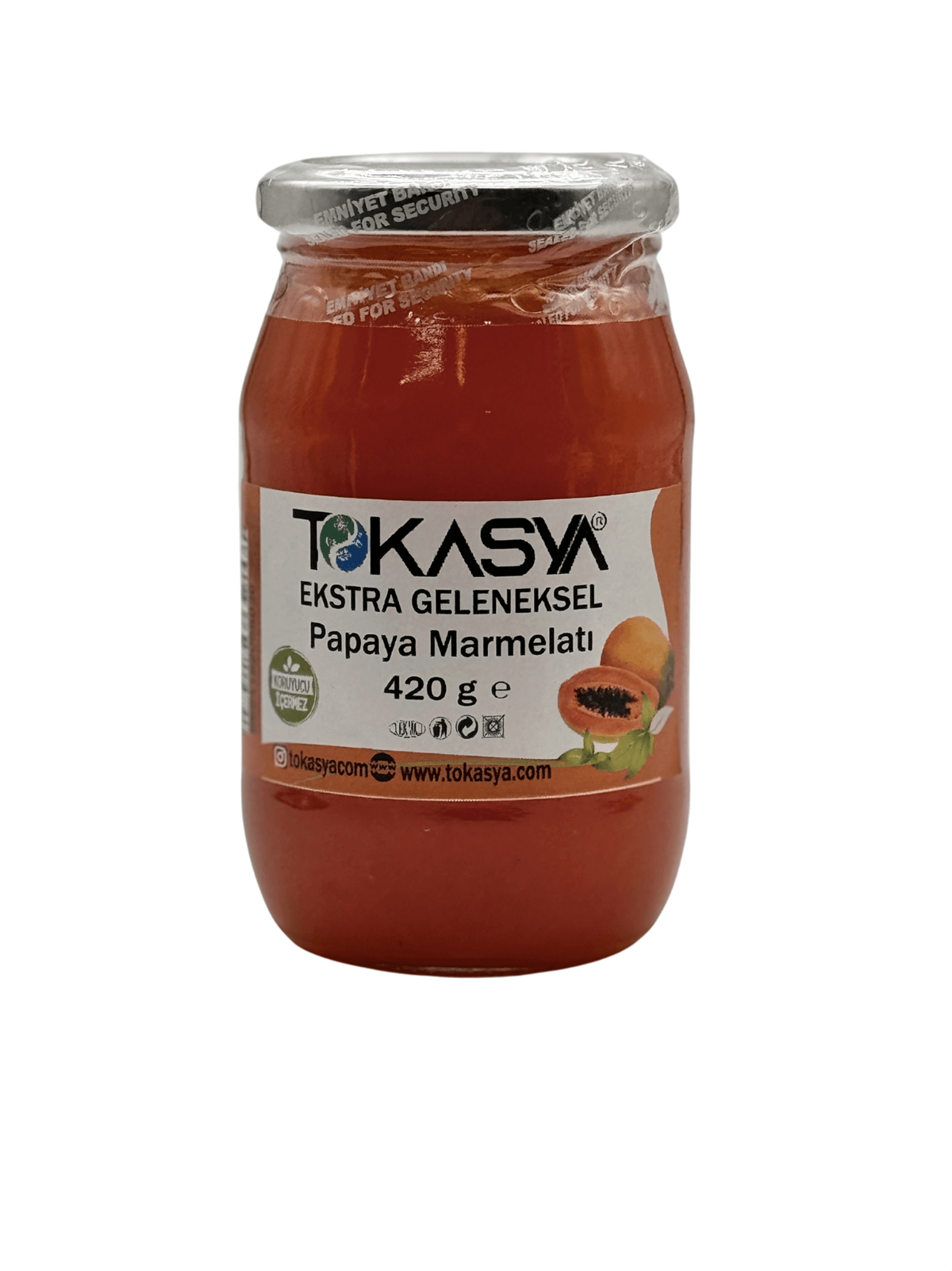 Tokasya Papaya Marmelatı 420 g