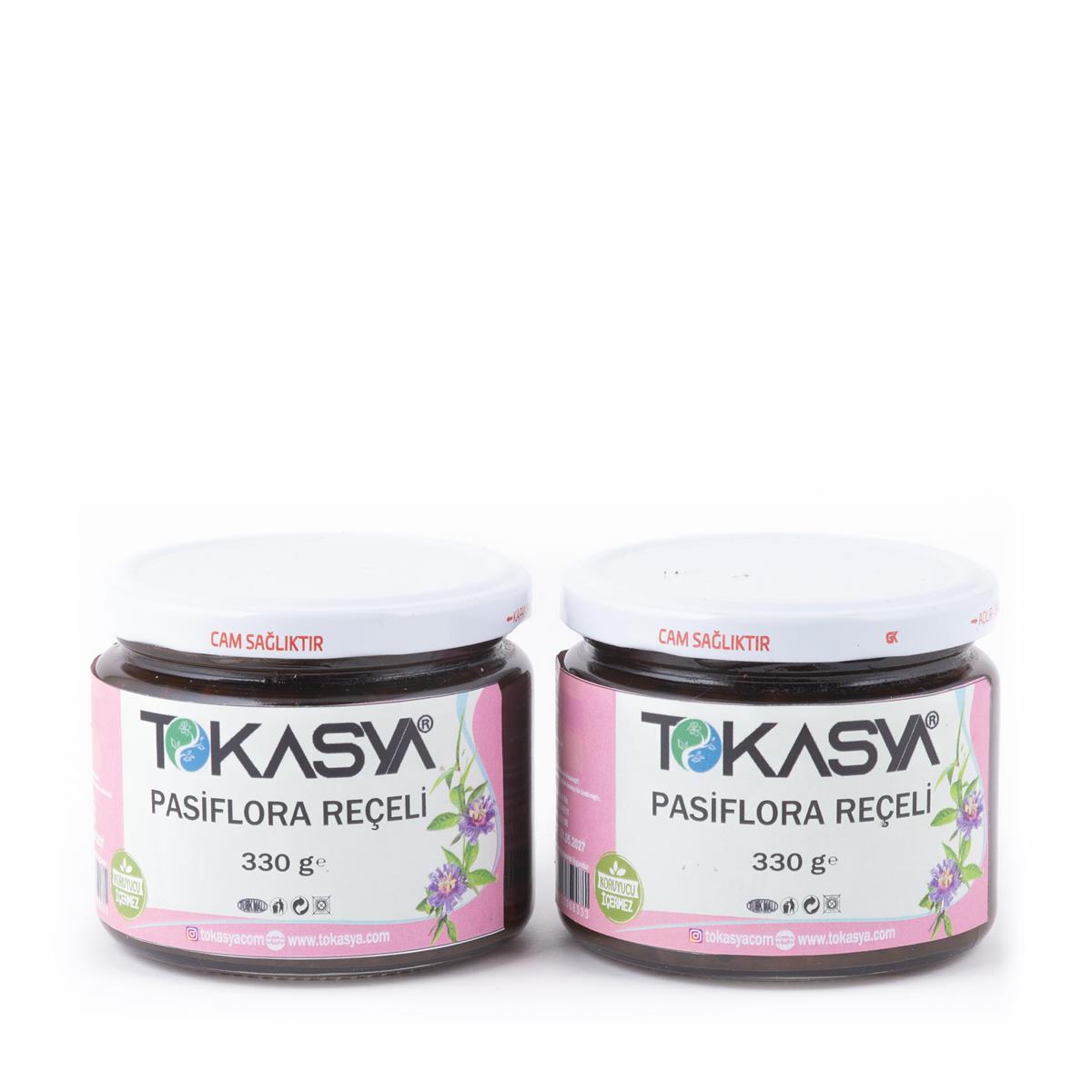 Tokasya Pasiflora Reçeli 330 g (2 ll Paket) 