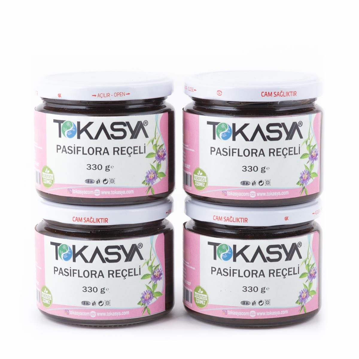 Tokasya Pasiflora Reçeli 330 g (4 lü Paket) 