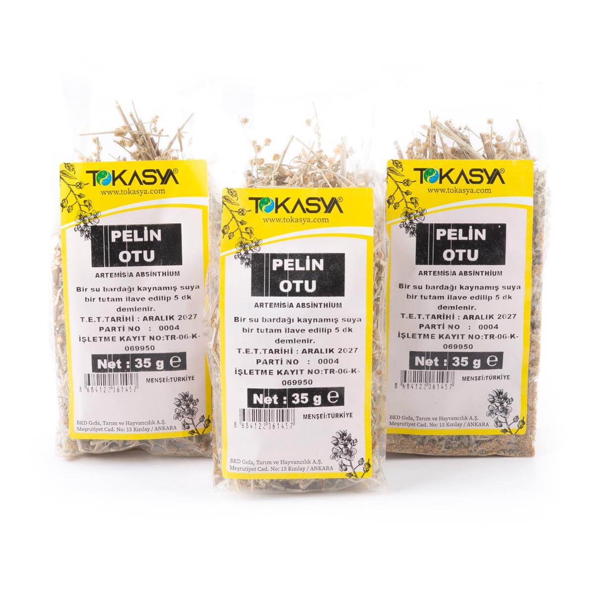 Tokasya Pelin Otu 35 g (3 lü Paket) 