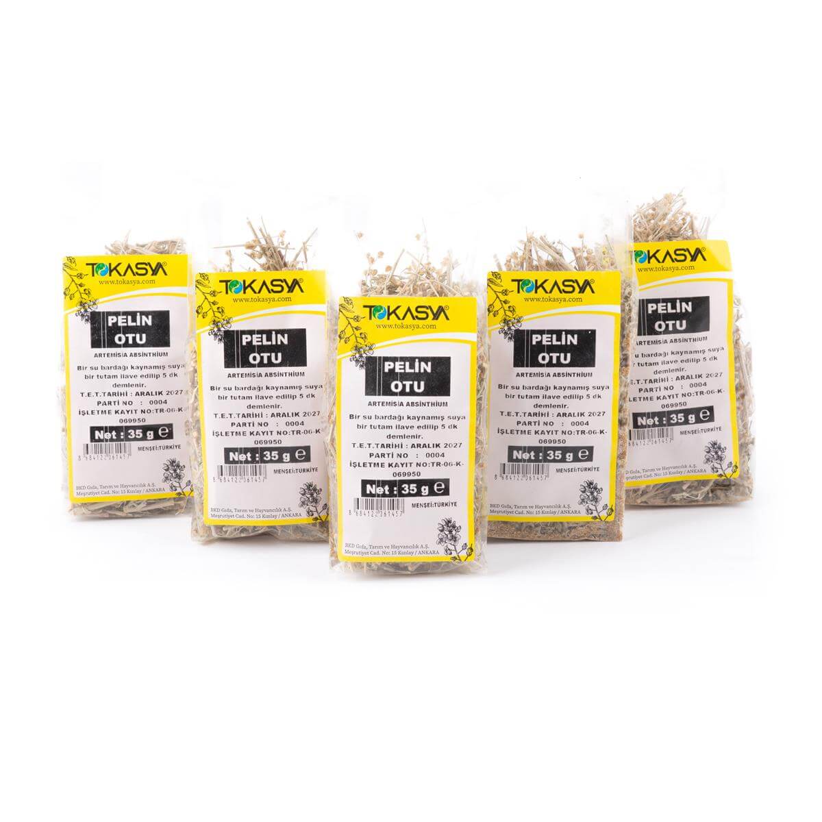 Tokasya Pelin Otu 35 g (5 li Paket) 