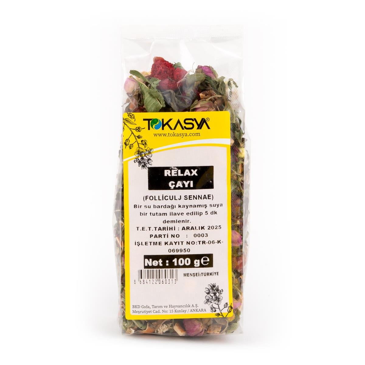 Tokasya Relax Çayı 100 g
