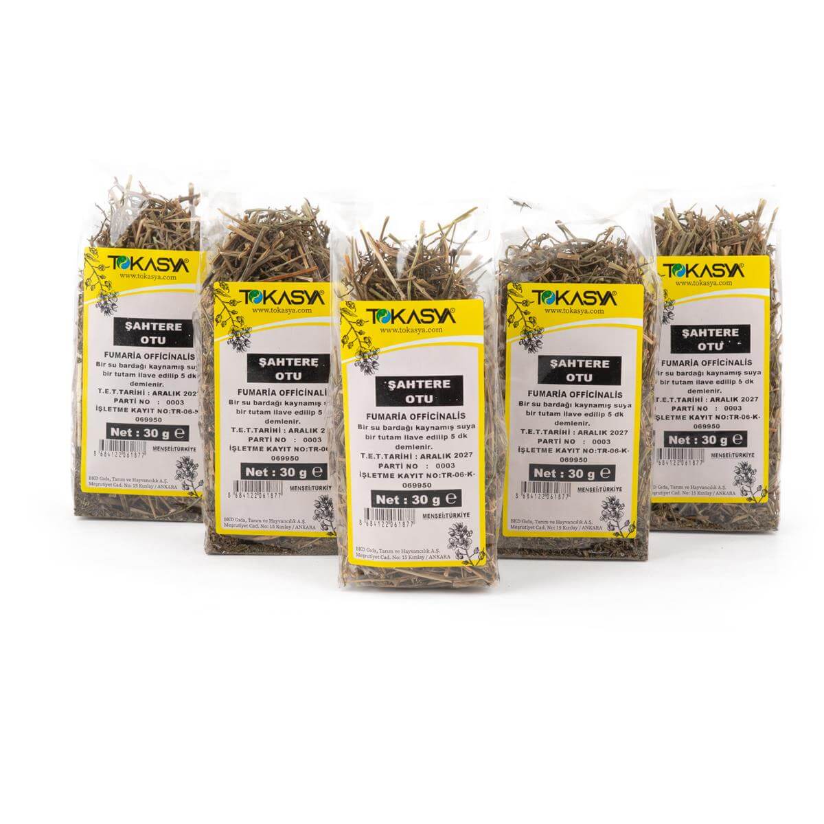 Tokasya Şahtere Otu 30 g (5 li Paket) 
