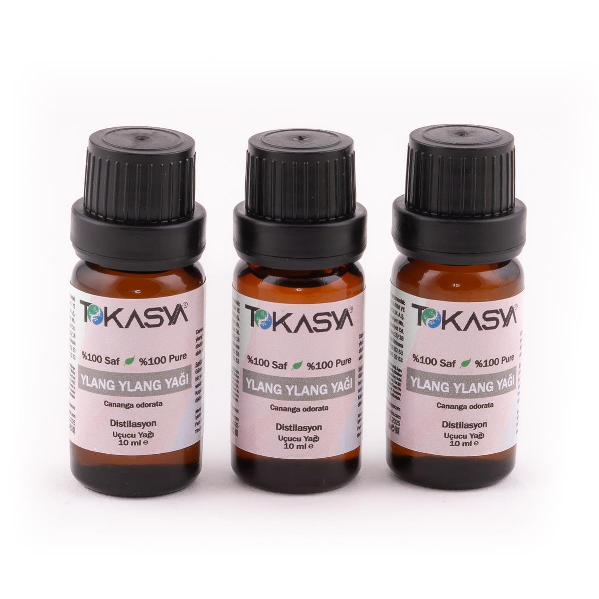 Tokasya Ylang Ylang Yağı 10 ml (3 lü Şişe)