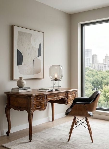 klasik mobilya ve modern mobilya dengelemek