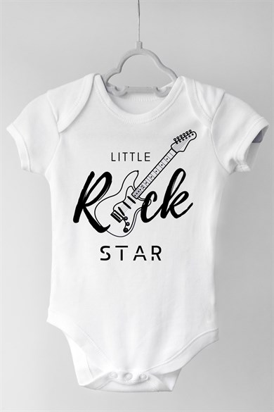 Little Rock Star Çıtçıtlı Bebek Body