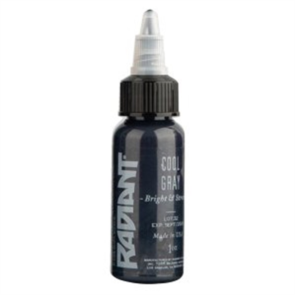 Cool Gray - Radiant Tattoo Dövme Boyası - 1oz/30ml