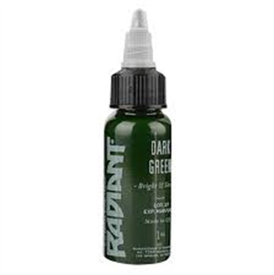 Dark Green - Radiant Tattoo Dövme Boyası - 1oz/30ml