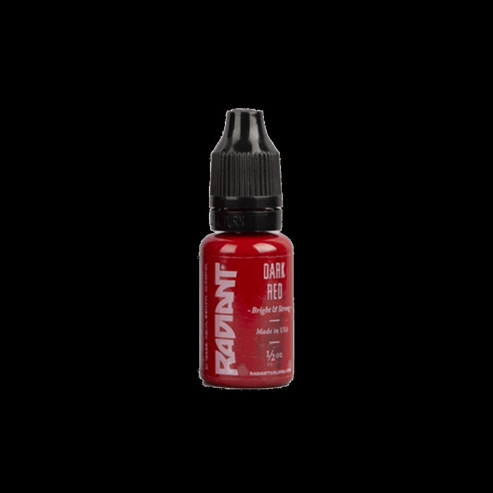 Dark Red - Radiant Tattoo Dövme Boyası - 0,5oz/15ml